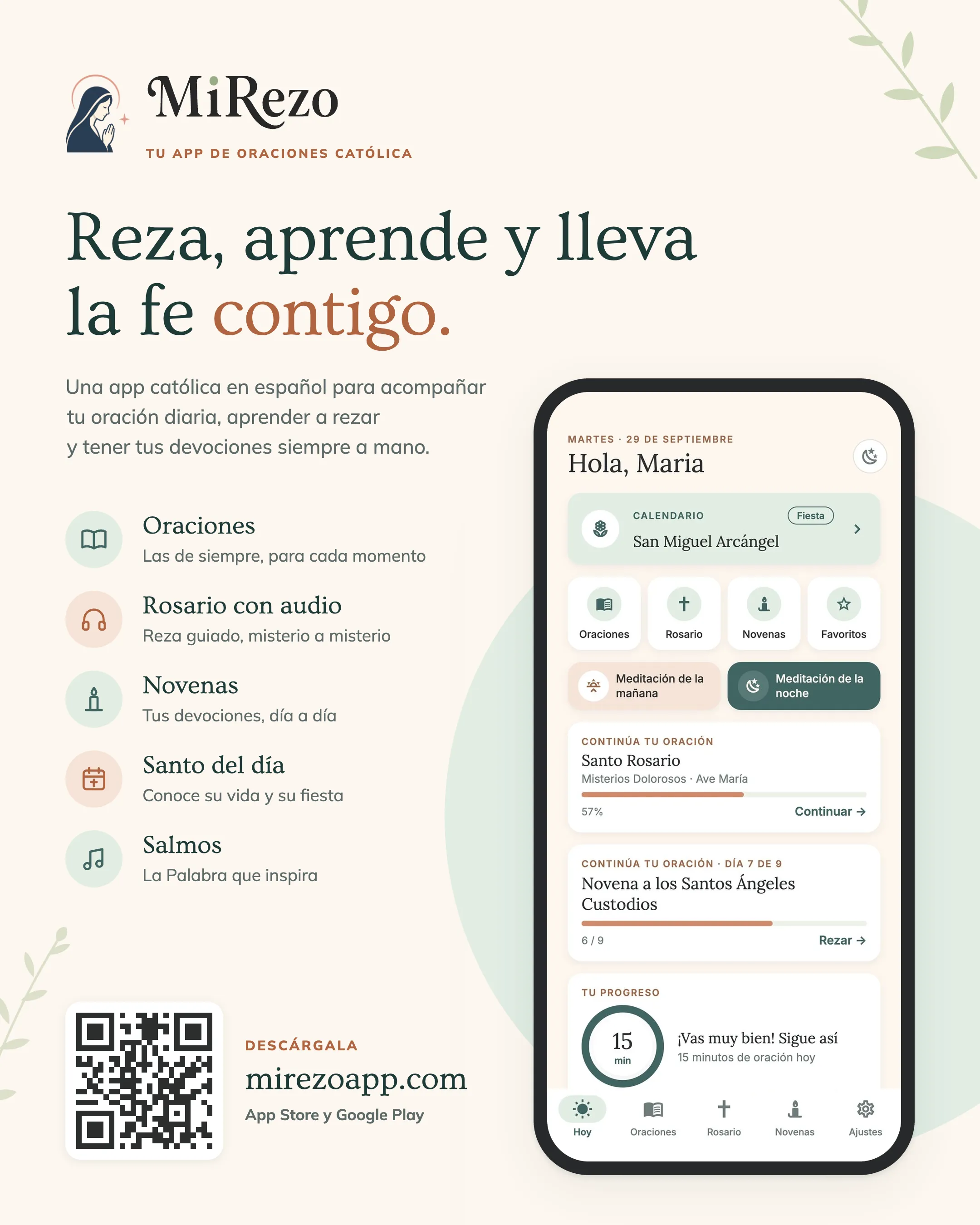 Imagen de MiRezo: Publicación vertical